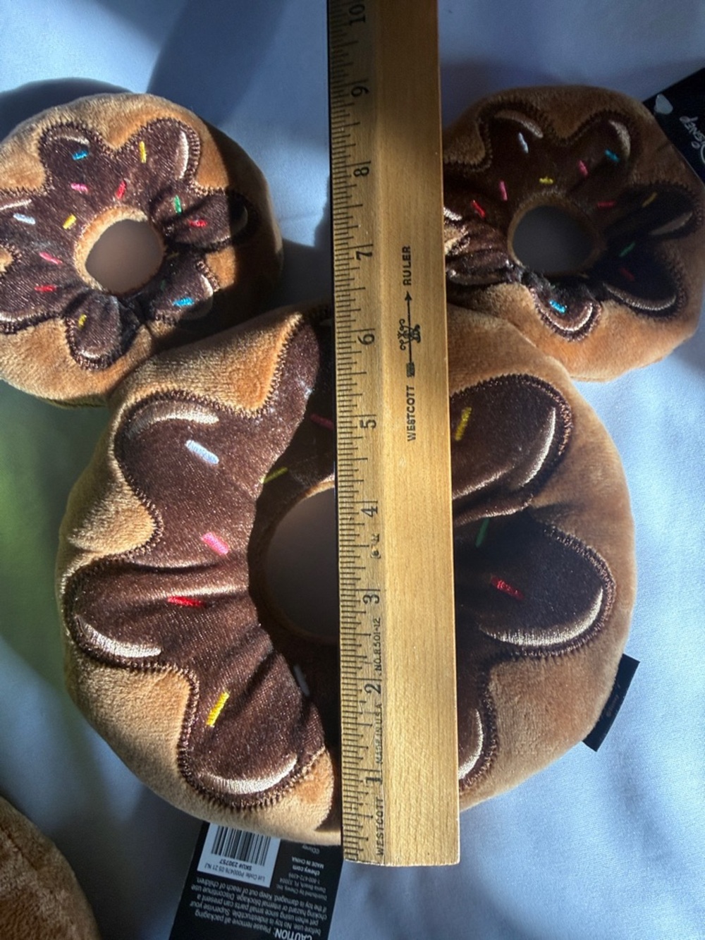 Disney Chewy Exclusive Plush Mickey & Goofy Donut Squeak & Crinkle Toy Set - Picture 12 of 14